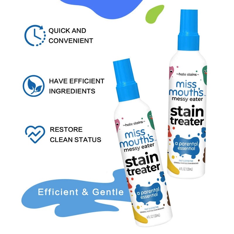 Fabric Stain Remover Spray Dust Bleached Decontamination Treater Spray Effective Yellow Stains Removal for Laundry and Shoes